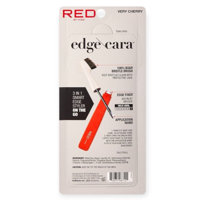 RED BY KISS EDGE CARA EDGE BRUSHER + EDGE FIXER 3 IN 1 EDGE CONTROL STYLER 17ML