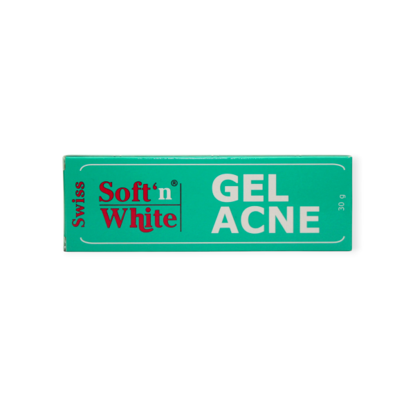 SWISS SOFT'N WHITE ACNE GEL 30ML