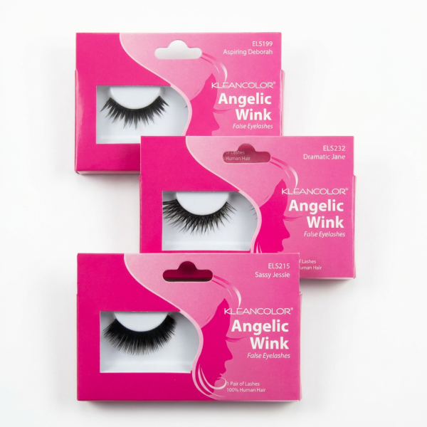 KLEANCOLOR ANGELIC WINK FALSE EYELASHES - FRIENDLY KRISTIAN