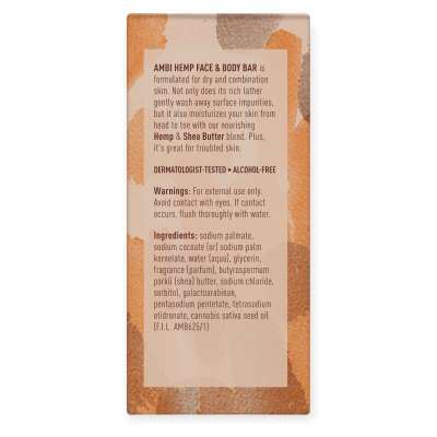 AMBI HEMP FACE & BODY BAR 5.3 OZ